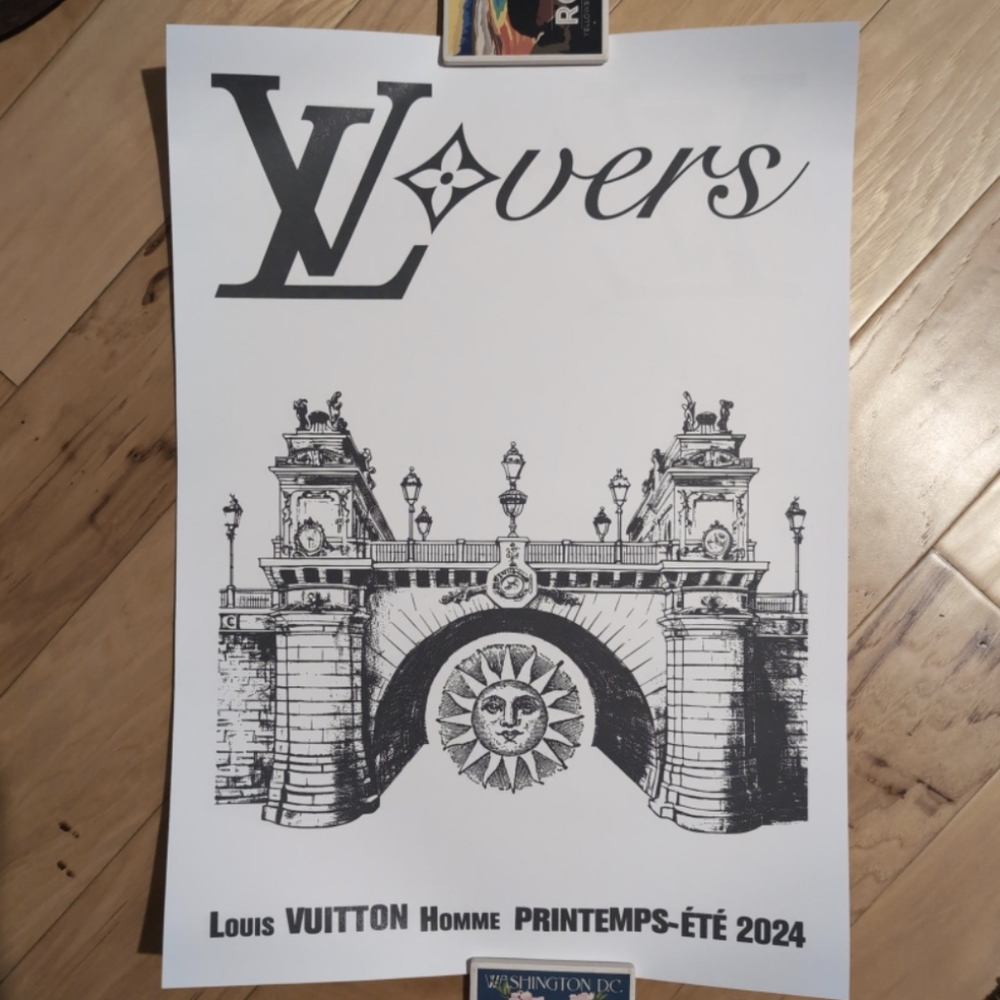 Pharrell x Louis Vuitton Poster SS24 Lovers